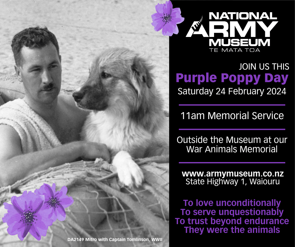 Purple Poppy Day National Army Museum Event